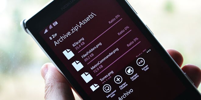 8 Zip Windows Phone