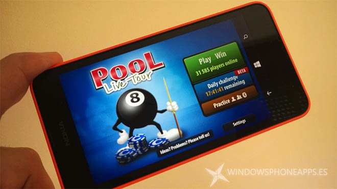 Pool Live Tou, jogo famoso de sinuca para Windows Phone grátis