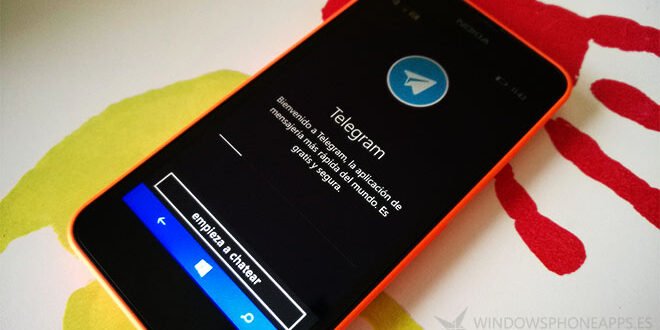 Telegram para windows phone