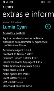 Lumia Cyan, información