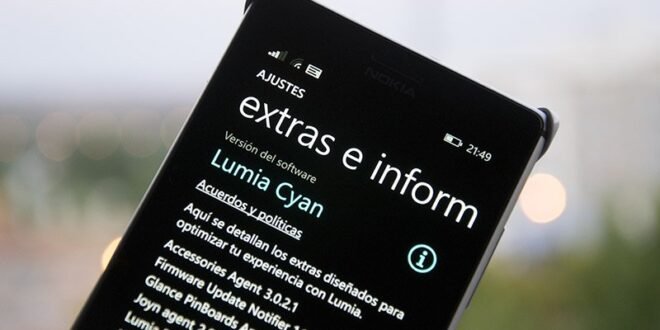 Actualizacion Lumia Cyan