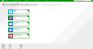 actualizaciones w8