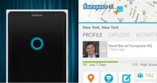 Cortana y Foursquare ahora juntos para ofrecer mas informacion