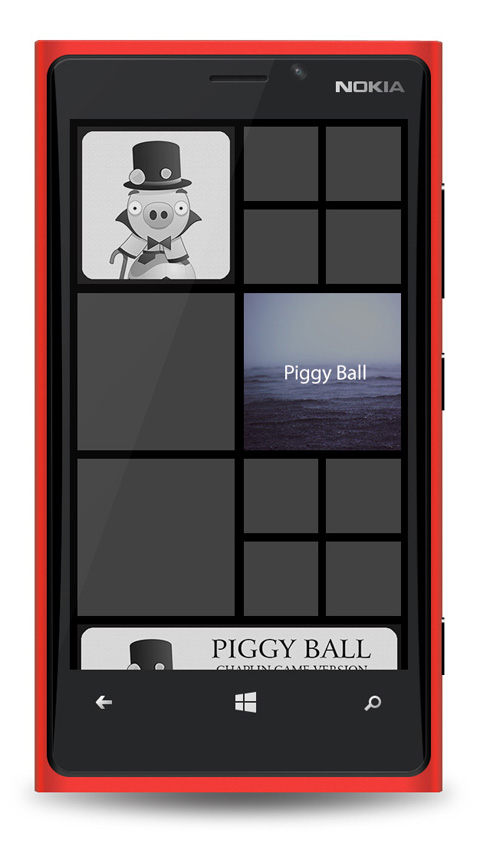 Piggy Ball, un divertido juego en honor a Charles Chaplin