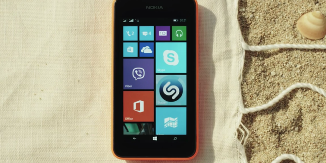 Nuevo anuncio del Lumia 530