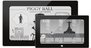 Piggy Ball, un divertido juego en honor a Charles Chaplin