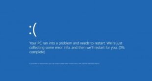 Pantalla error Windows 8.1