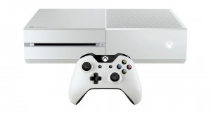 Xbox One blanca y mando blanco