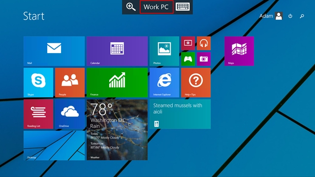 Microsoft Remote Desktop Preview 1