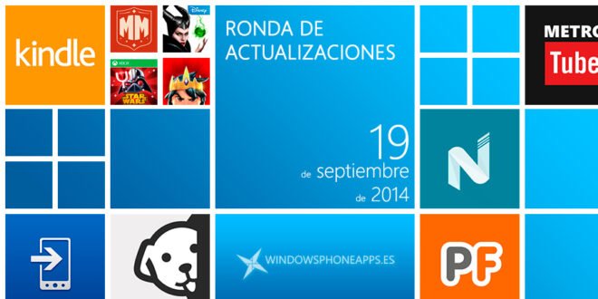Ronda de actualizaciones del 19 de septiembre de 2014