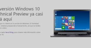 Windows 10 Previa Técnica será lanzada el miércoles via Windows Insider