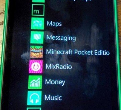 Minecraft para Windows Phone