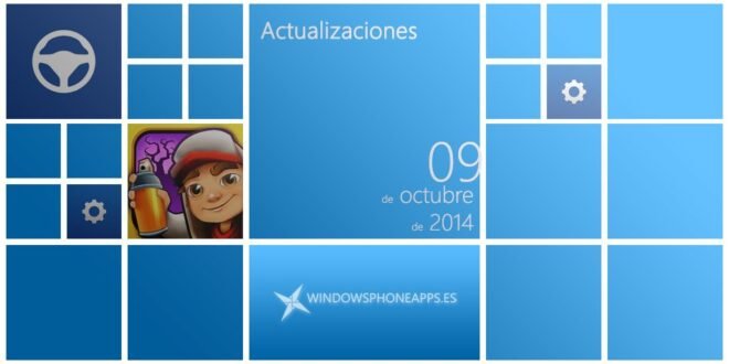 actualizaciones 9 octubre 2014