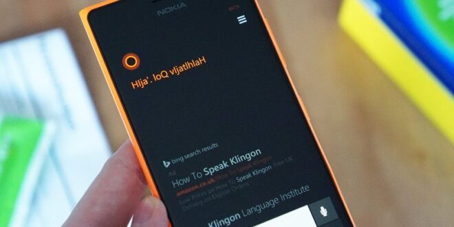 cortana habla klingon