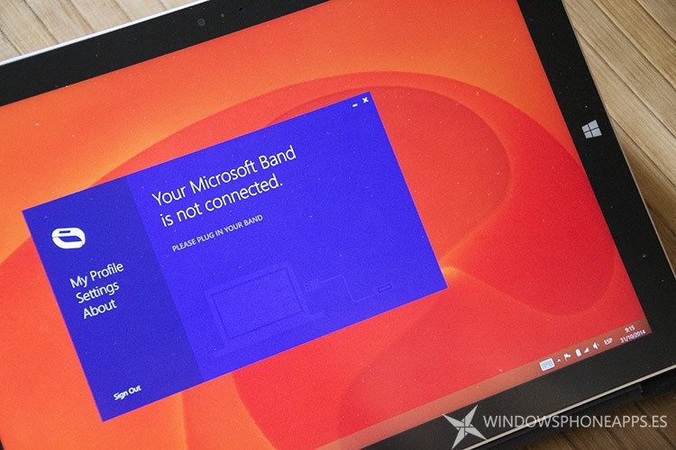 La aplicación de sincronización para Microsoft Band ya se puede descargar para Windows y Mac