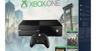 Pack de Xbox One + Assassin's Creed Unity y 2 juegos más