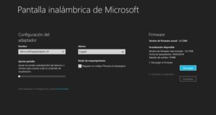 Aplicación Pantalla inalámbrica de Microsoft disponible para Windows 8.1