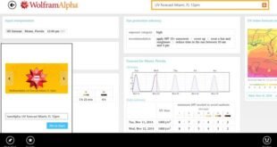 WolframAlpha para Windows 8