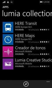 Lumia collection vuelve a ser una colección "Exclusiva"