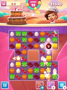 Pastry Paradise la alternativa a Candy Crush de Gameloft