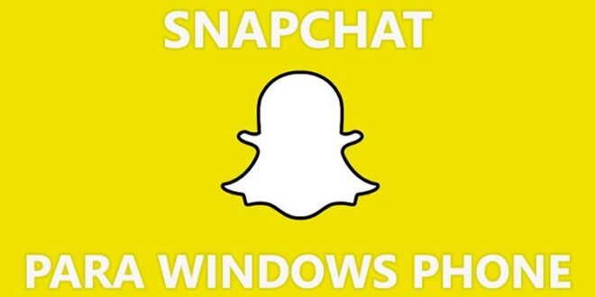 Exijamos una aplicación oficial SnapChat para Windows Phone, tu firma cuenta