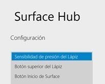Surface Hub permite deshabilitar el botón de inicio en la Surface Pro 3