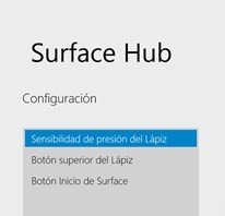 Surface Hub permite deshabilitar el botón de inicio en la Surface Pro 3