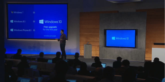 Windows 10 gratis para los usuarios de Windows 7, 8 y 8.1 si actualizas el primer año