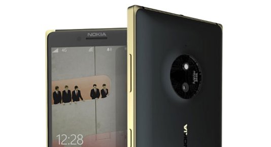 Lumia 830 gold