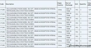 Microsoft Mobile RM-1077 Dual SIM avistado en India