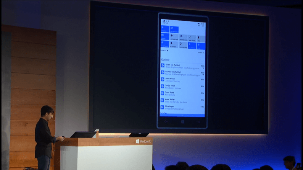 El centro de notificaciones trae nuevas opciones de personalización en compilaciones internas de Windows 10 Mobile