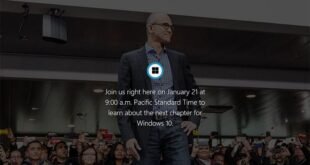 Microsoft nos dice donde ver el streaming de su evento el 21 de Enero sobre Windows 10