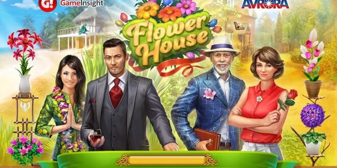 Flower House, el nuevo juego de Game Insight para Windows