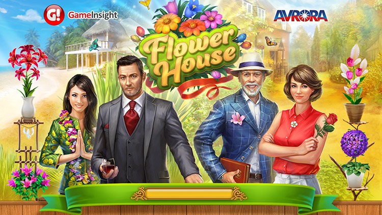 Flower House, el nuevo juego de Game Insight para Windows