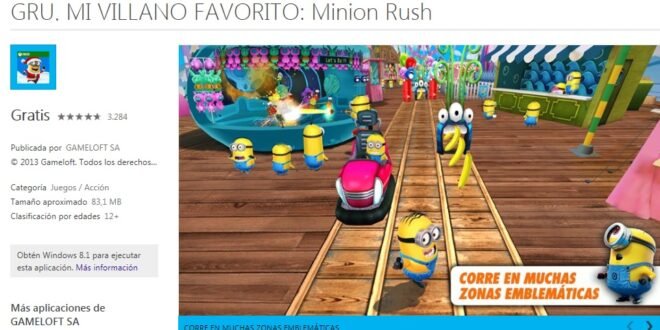 GRU Mi villano favorito ya disponible como juego Xbox para Windows 8 GRU Mi villano favorito ya disponible como juego Xbox para Windows 8
