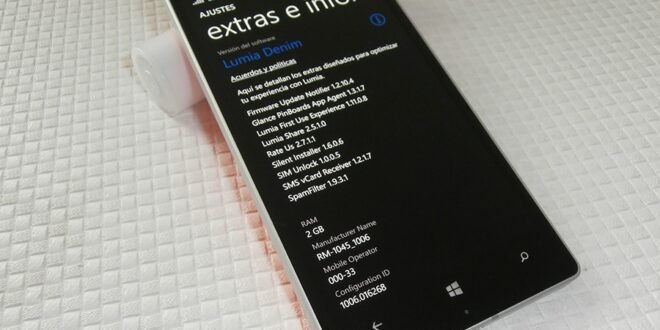 Algunos Lumia 930 están empezando a recibir una nueva versión de Lumia Denim