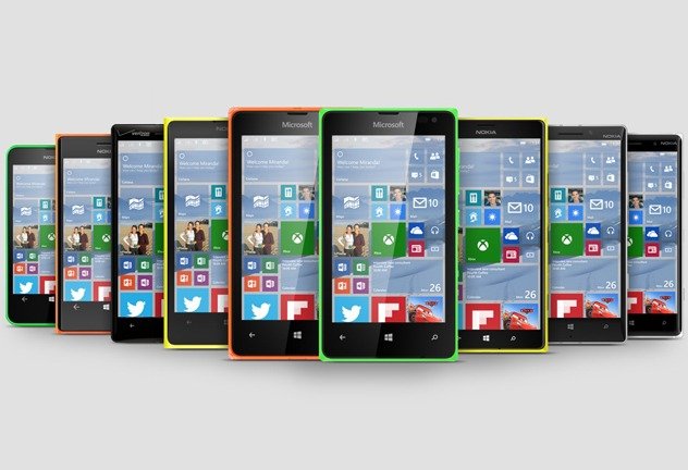 Las Surface RT y algunos teléfonos no tendrán Windows 10 completo