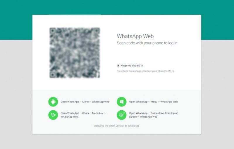 WhatsApp web
