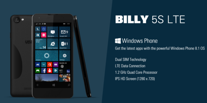 Yezz Billy 5S LTE