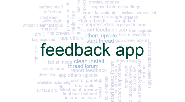 La App Feedback también estará en la preview de Windows 10 para Móviles