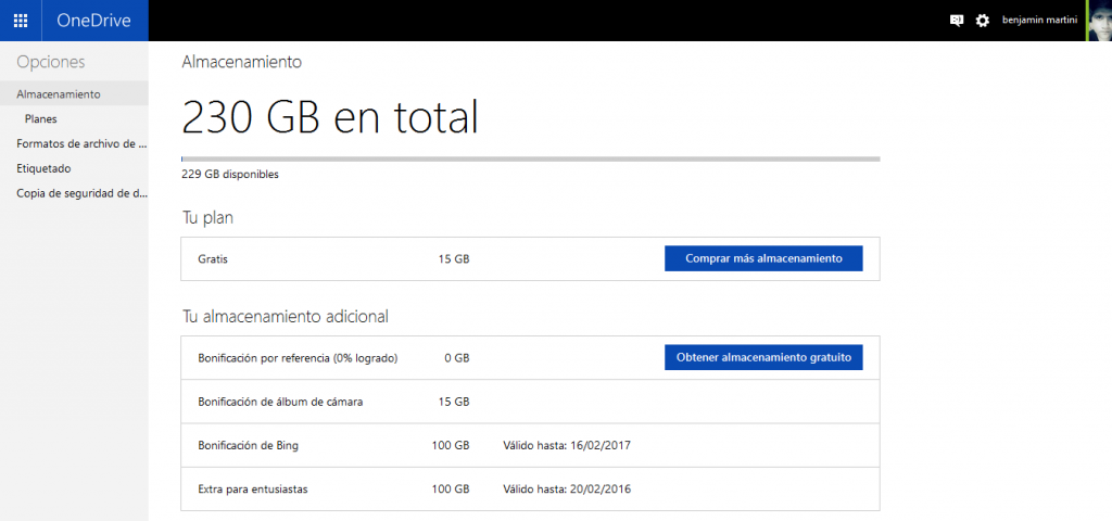 Obtén 100Gb extra en OneDrive por un año migrando desde Dropbox