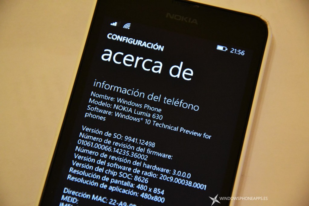 Sobre el tema de Windows 10 Technical Preview y el Lumia 930