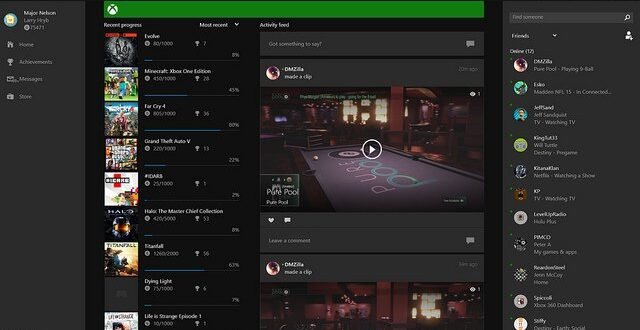 La aplicación Xbox para Windows 10 se actualiza con importantes mejoras