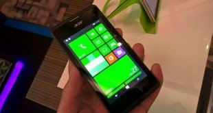 Acer trabaja en cuatro dispositivos con Windows Phone