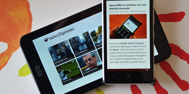 NewsXpresso Pro, nuevo lector de noticias para Windows y Windows Phone