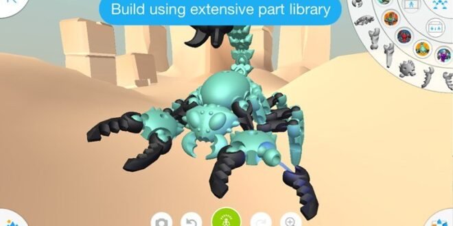 Tinkerplay, crea objetos y personajes para luego imprimirlos en 3D
