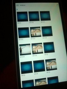 Posibles imágenes de las aplicaciones de vídeo y música beta para Windos 10 móvil filtradas