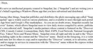 Snapchat quiere a 6Discover fuera de la tienda de Windows Phone