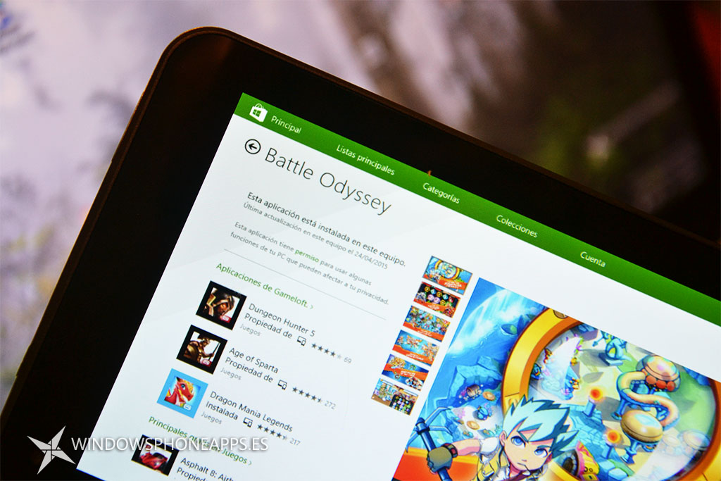 Battle Odyssey de Gameloft ya está disponible para Windows 8.1