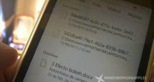 Puedes acceder al sistema de archivos de Windows 10 para móviles